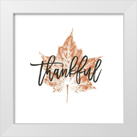 Harvest Sentiments VI White Modern Wood Framed Art Print by Hershey, Moira