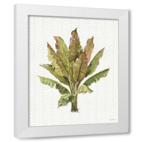 Mixed Greens IX White Modern Wood Framed Art Print by Audit, Lisa