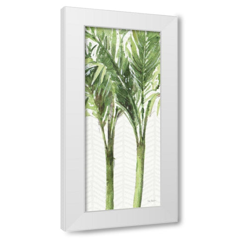 Mixed Greens XI White Modern Wood Framed Art Print by Audit, Lisa