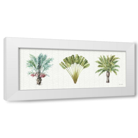 Mixed Greens XVI White Modern Wood Framed Art Print by Audit, Lisa