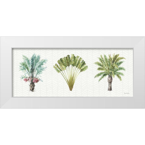 Mixed Greens XVI White Modern Wood Framed Art Print by Audit, Lisa