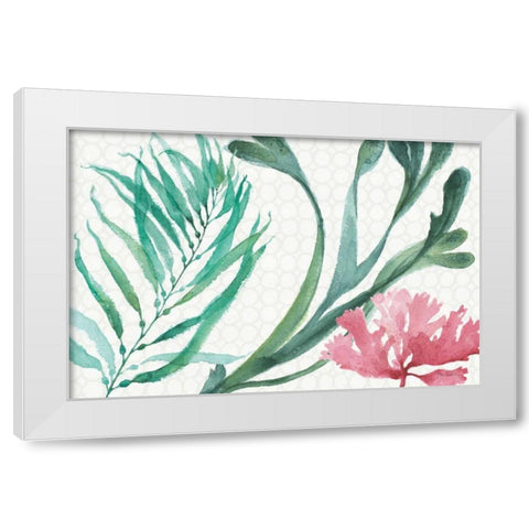 Mixed Greens XVIII White Modern Wood Framed Art Print by Audit, Lisa
