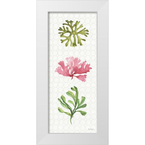 Mixed Greens XXVII White Modern Wood Framed Art Print by Audit, Lisa