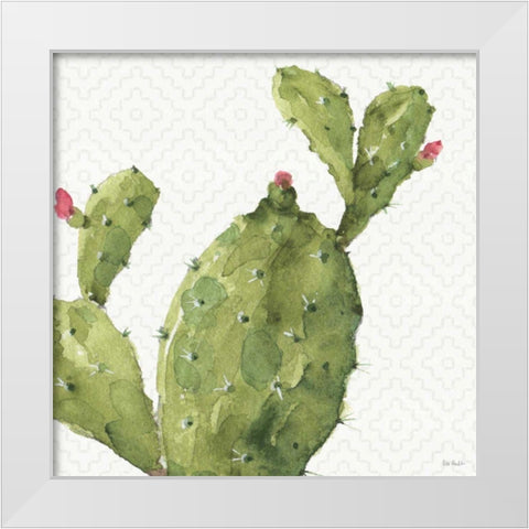 Mixed Greens XXXV White Modern Wood Framed Art Print by Audit, Lisa