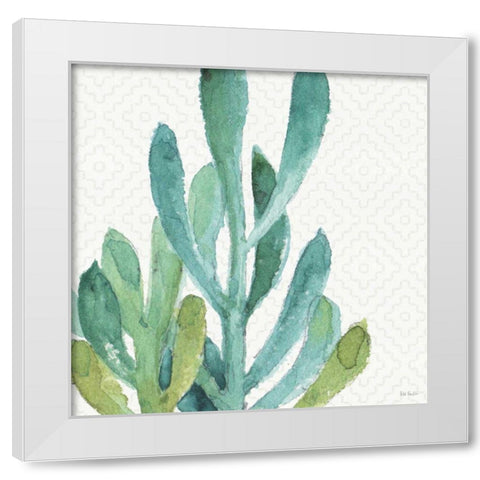 Mixed Greens XXXVII White Modern Wood Framed Art Print by Audit, Lisa