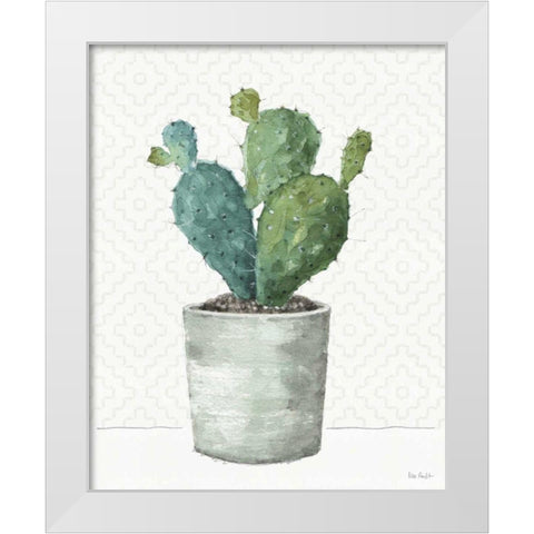 Mixed Greens XLI White Modern Wood Framed Art Print by Audit, Lisa