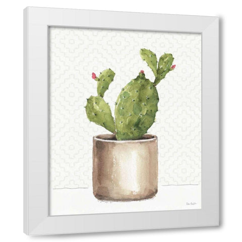 Mixed Greens XLII White Modern Wood Framed Art Print by Audit, Lisa