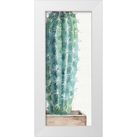 Mixed Greens XLIII White Modern Wood Framed Art Print by Audit, Lisa