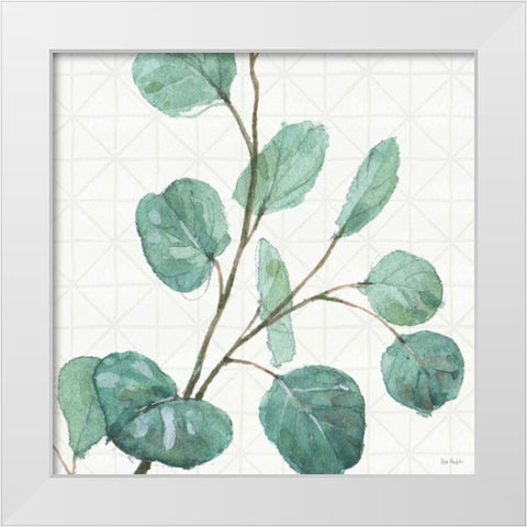 Mixed Greens LI White Modern Wood Framed Art Print by Audit, Lisa