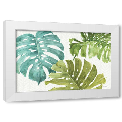 Mixed Greens LXX White Modern Wood Framed Art Print by Audit, Lisa