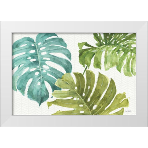 Mixed Greens LXX White Modern Wood Framed Art Print by Audit, Lisa