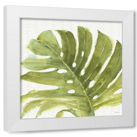 Mixed Greens LXXI White Modern Wood Framed Art Print by Audit, Lisa