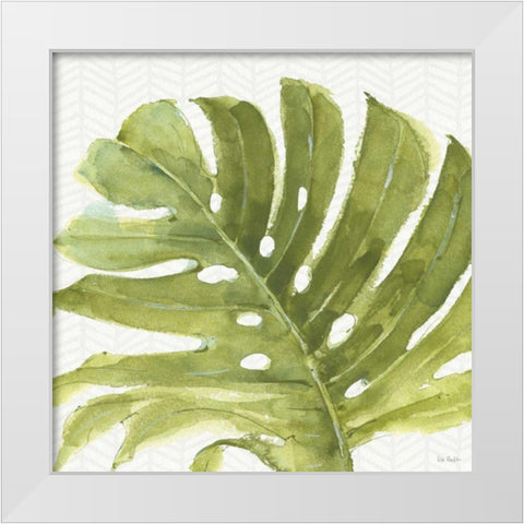 Mixed Greens LXXI White Modern Wood Framed Art Print by Audit, Lisa