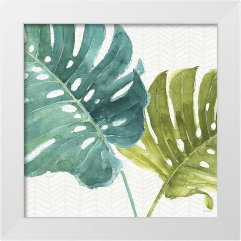 Mixed Greens LXXV White Modern Wood Framed Art Print by Audit, Lisa