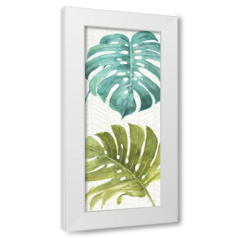 Mixed Greens LXXX White Modern Wood Framed Art Print by Audit, Lisa