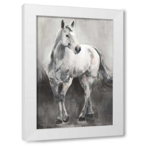 Copper and Nickel White Grey Crop White Modern Wood Framed Art Print by Hageman, Marilyn
