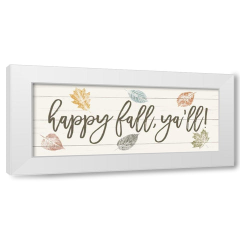 Harvest Sentiments Sign II White Modern Wood Framed Art Print by Hershey, Moira