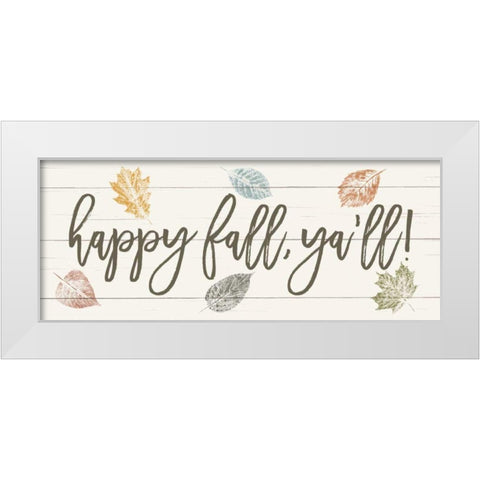 Harvest Sentiments Sign II White Modern Wood Framed Art Print by Hershey, Moira