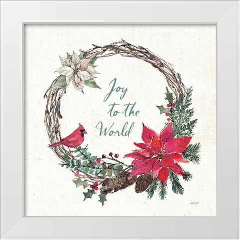 Seasonal Charm V White Modern Wood Framed Art Print by Tavoletti, Anne