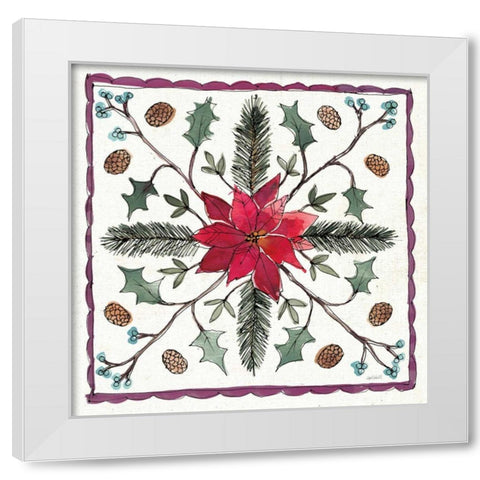 Seasonal Charm VIII White Modern Wood Framed Art Print by Tavoletti, Anne