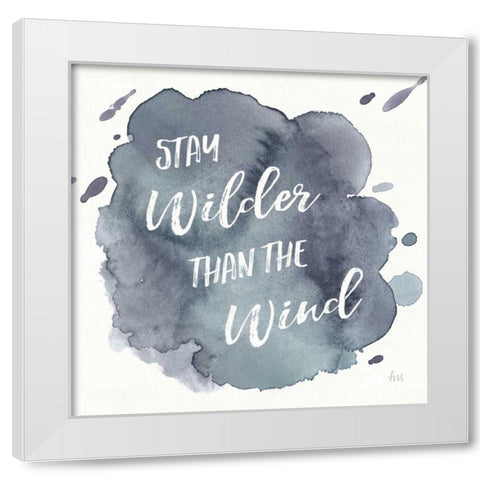 Watercolor Wanderlust Adventure II White Modern Wood Framed Art Print by Marshall, Laura