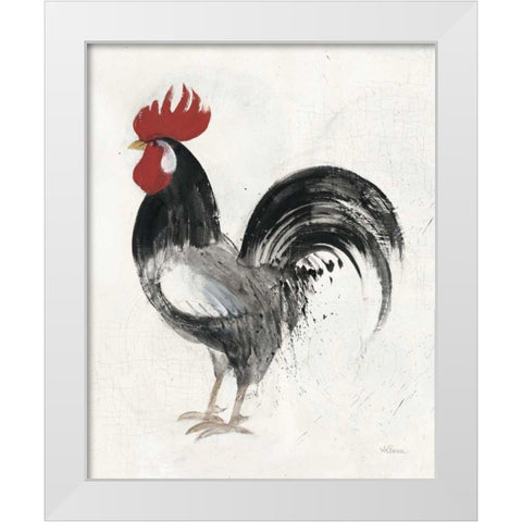 Gents IV White Modern Wood Framed Art Print by Hristova, Albena