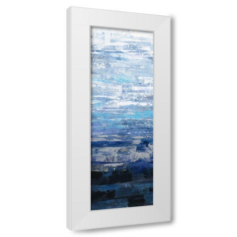 Icelandic Wave II White Modern Wood Framed Art Print by Vassileva, Silvia