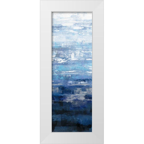 Icelandic Wave III White Modern Wood Framed Art Print by Vassileva, Silvia