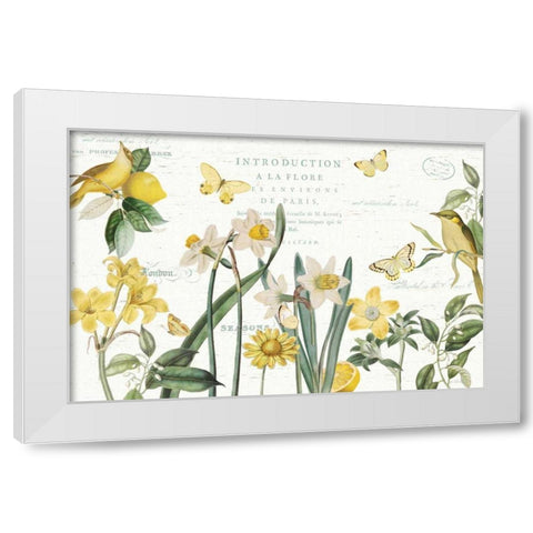 Citron Curiosities I White Modern Wood Framed Art Print by Pertiet, Katie