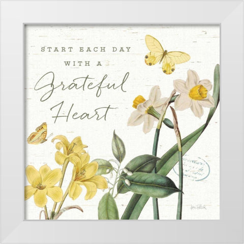 Citron Curiosities IV White Modern Wood Framed Art Print by Pertiet, Katie