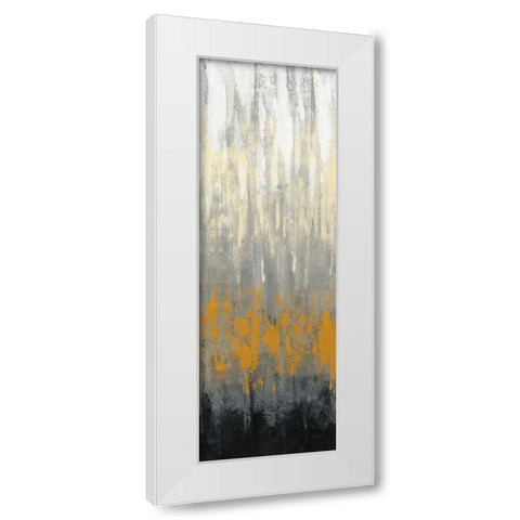 Rain on the Asphalt II White Modern Wood Framed Art Print by Vassileva, Silvia