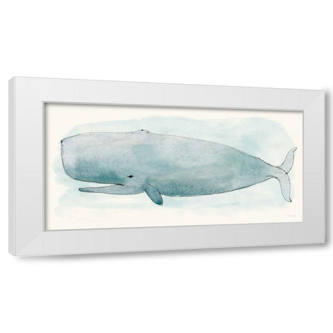 Sea Life V White Modern Wood Framed Art Print by Miller, Sara Zieve