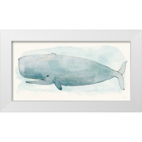 Sea Life V White Modern Wood Framed Art Print by Miller, Sara Zieve