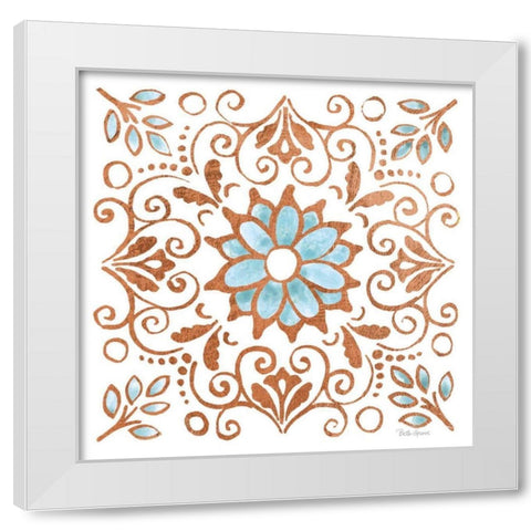 October Garden IX White Modern Wood Framed Art Print by Grove, Beth