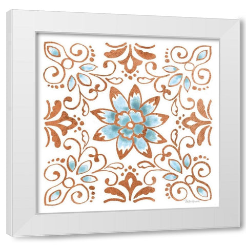 October Garden XI White Modern Wood Framed Art Print by Grove, Beth