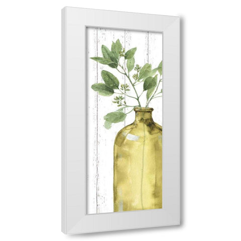 Mixed Greens LXXXIV Shiplap White Modern Wood Framed Art Print by Audit, Lisa