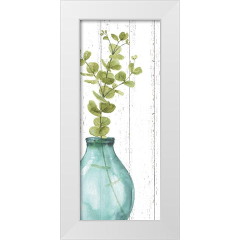 Mixed Greens LXXXV Shiplap White Modern Wood Framed Art Print by Audit, Lisa