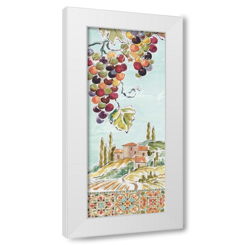 Tuscan Breeze IV White Modern Wood Framed Art Print by Brissonnet, Daphne