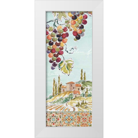 Tuscan Breeze IV White Modern Wood Framed Art Print by Brissonnet, Daphne