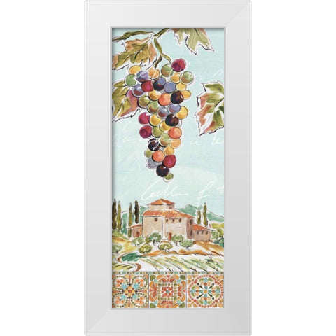 Tuscan Breeze V White Modern Wood Framed Art Print by Brissonnet, Daphne