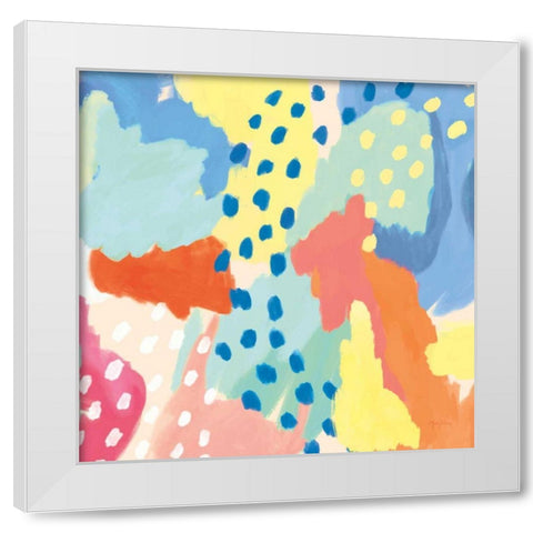 Bright Life I v2 Crop White Modern Wood Framed Art Print by Urban, Mary