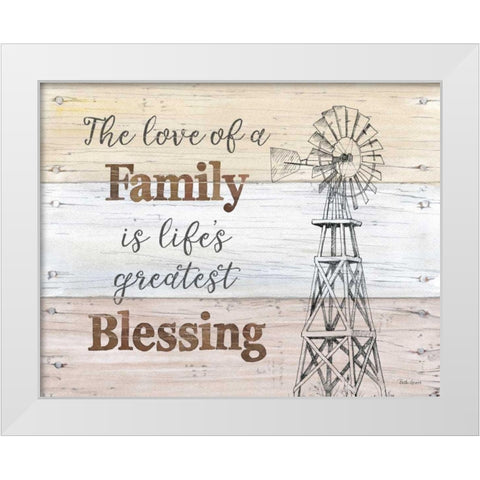Farmhouse IV White Modern Wood Framed Art Print by Grove, Beth