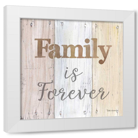 Farmhouse V White Modern Wood Framed Art Print by Grove, Beth