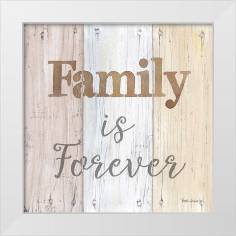 Farmhouse V White Modern Wood Framed Art Print by Grove, Beth