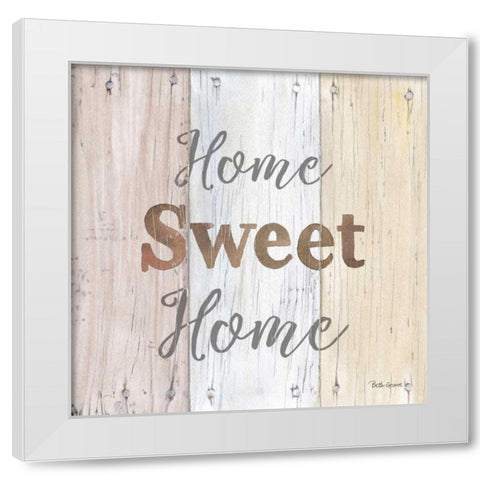 Farmhouse VI White Modern Wood Framed Art Print by Grove, Beth