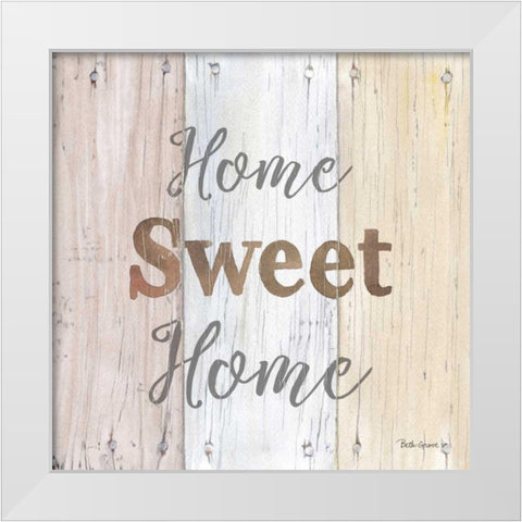 Farmhouse VI White Modern Wood Framed Art Print by Grove, Beth