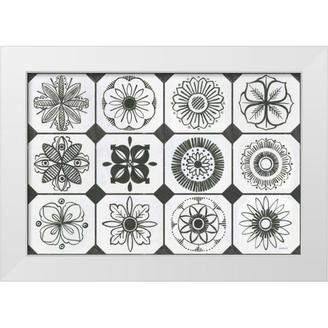 Patterns of the Amazon XVII White Modern Wood Framed Art Print by Lovell, Kathrine