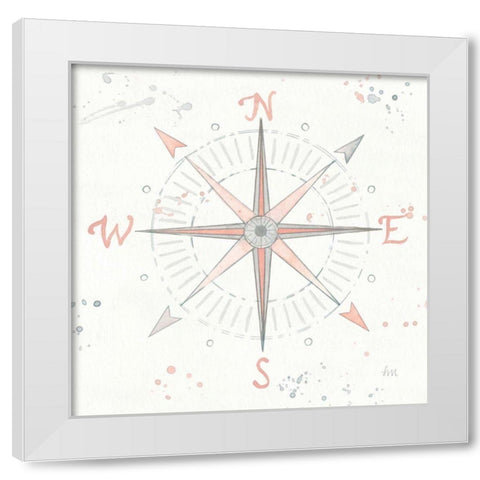 Wonderful World III White Modern Wood Framed Art Print by Marshall, Laura