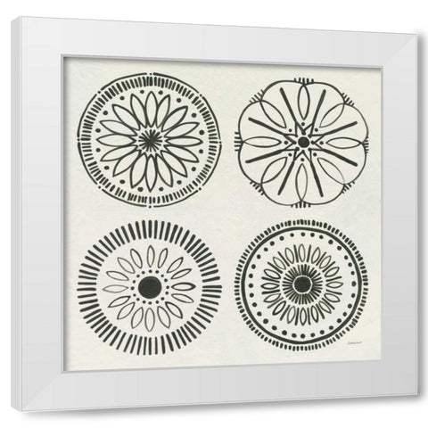 Kami X White Modern Wood Framed Art Print by Lovell, Kathrine