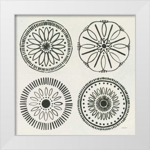 Kami X White Modern Wood Framed Art Print by Lovell, Kathrine